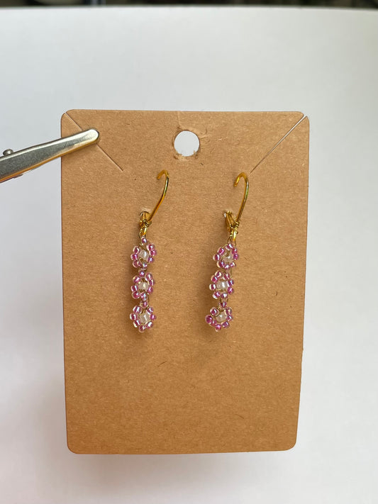 Floral seed beads